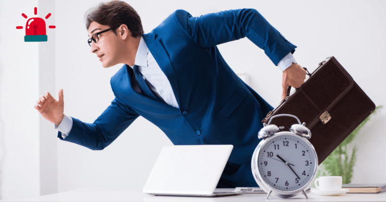 Kıtlık etkisi ve aciliyet duygusunu simgeleyen kırmızı fon üzerinde saat ve alışveriş ikonları.